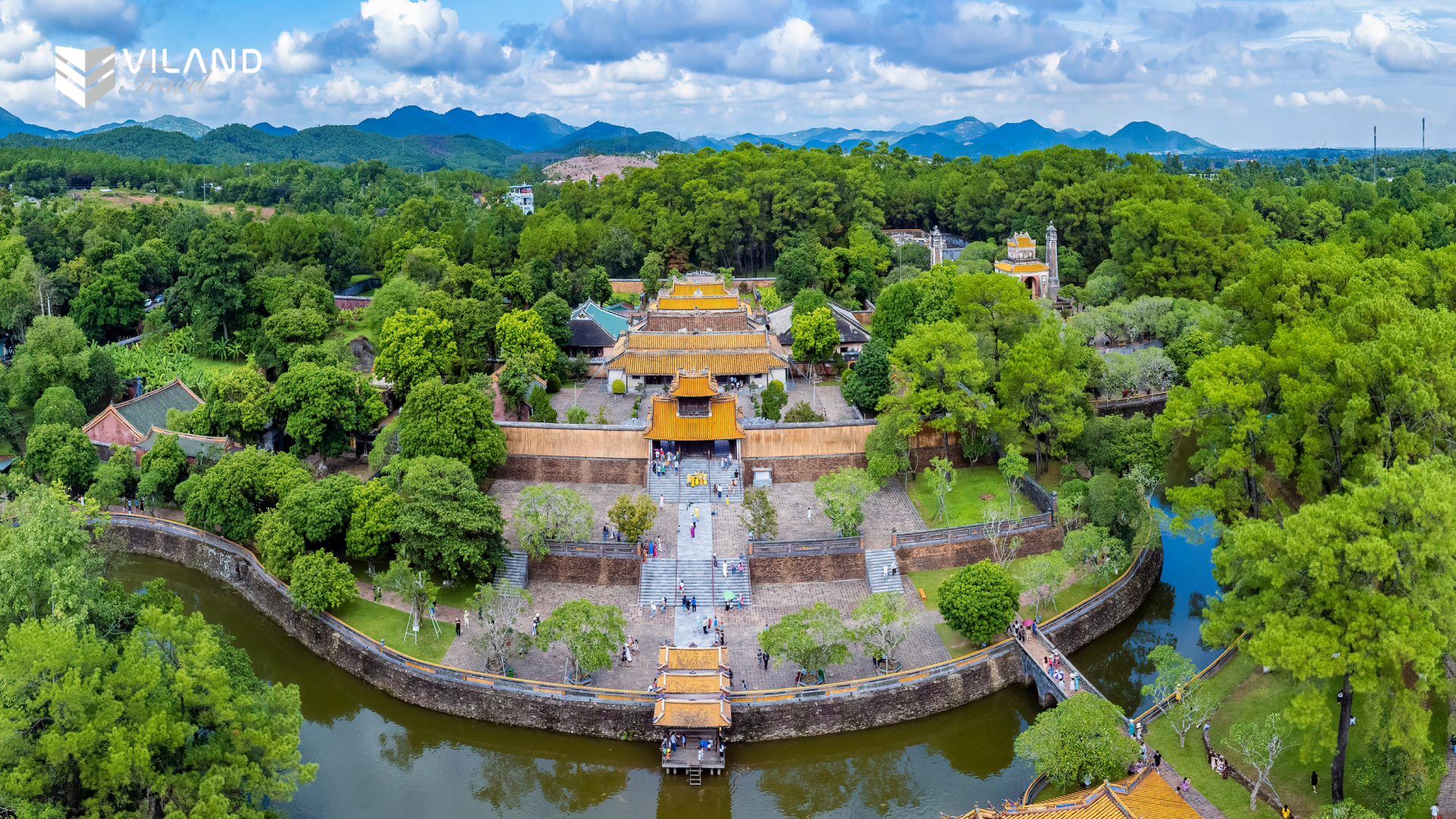 Tu Duc Tomb, in Hue, Vietnam
