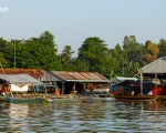 Mekong Delta floating fish farm