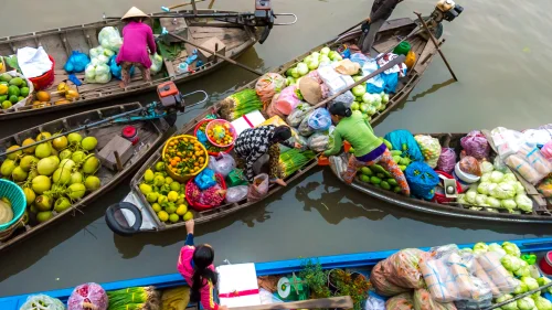 Mekong Delta Phong Dien Floating Market