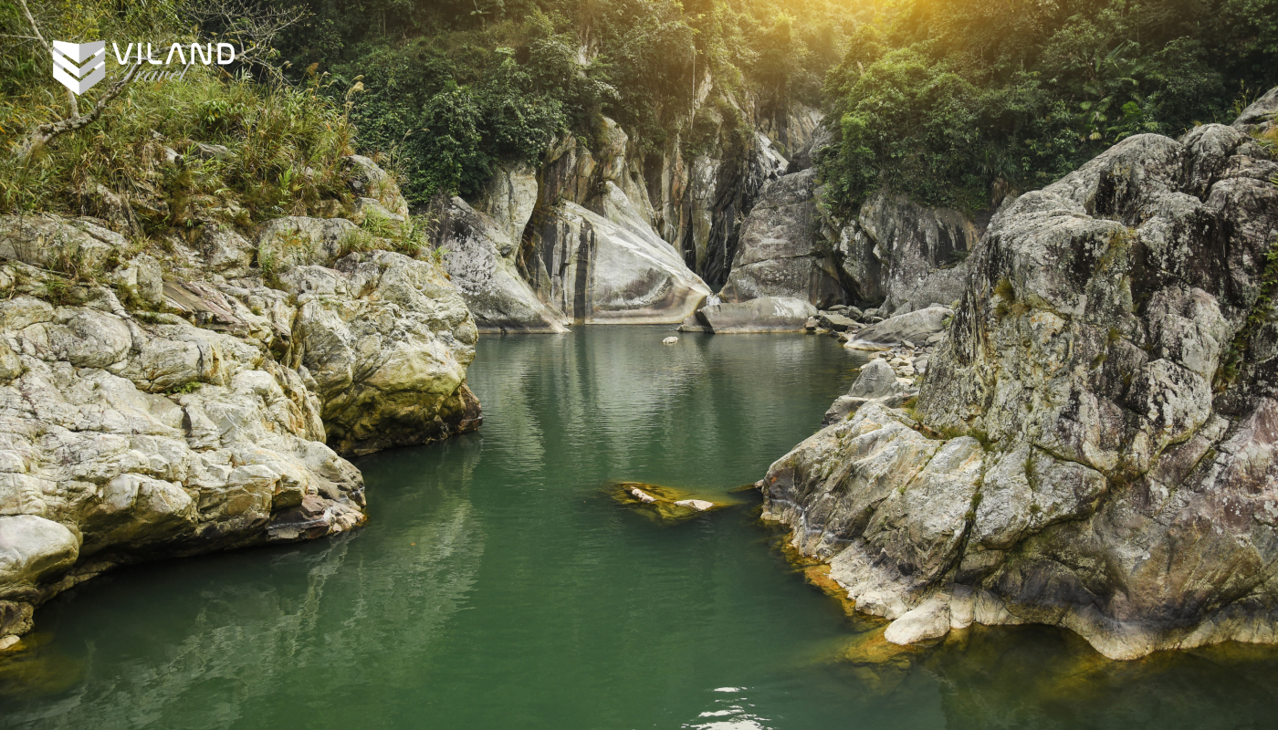 Sa Pa Hoang Lien Son National Park waterfall