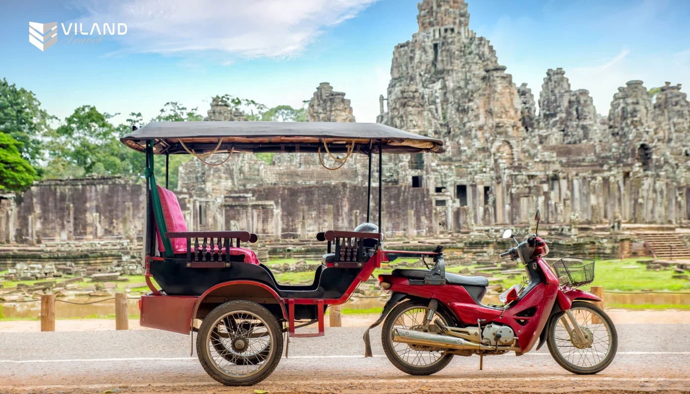 Siem Reap tuktuk to Angkor Thom